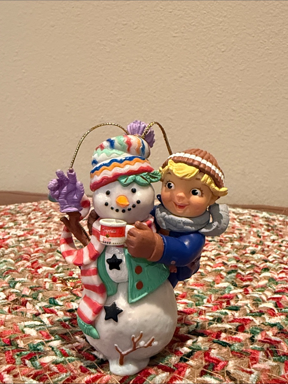 Campbell’s soup Christmas ornament
